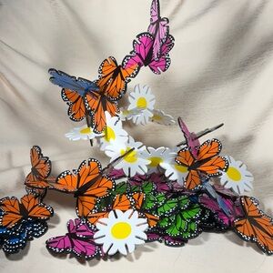 Connectagons Butterflies & Flowers